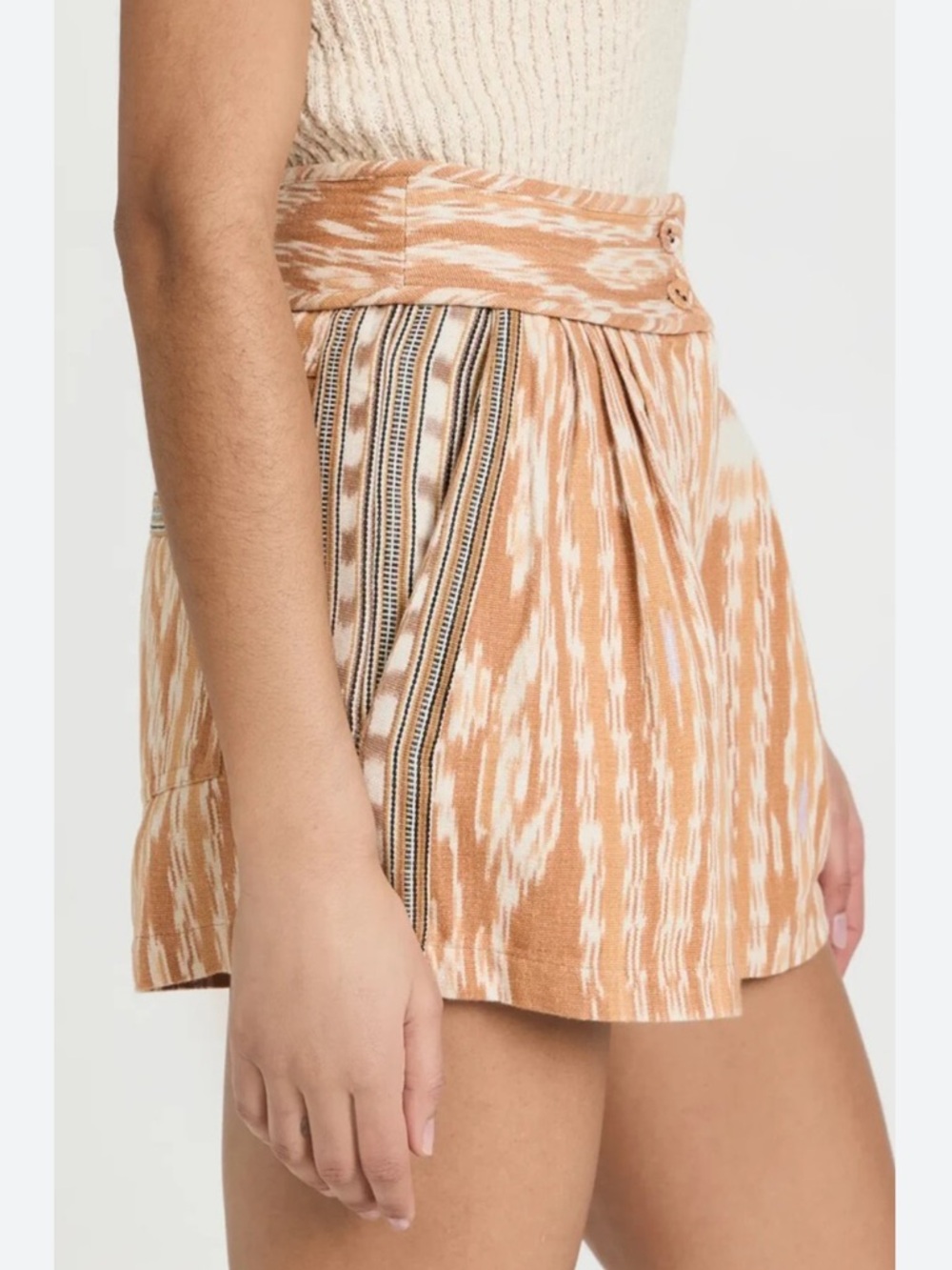 Ulla Johnson Dua Ikat Shorts